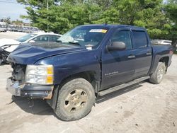 Chevrolet salvage cars for sale: 2011 Chevrolet Silverado K1500 LT