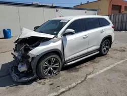 Toyota salvage cars for sale: 2019 Toyota Highlander LE