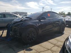 Tesla Model y salvage cars for sale: 2021 Tesla Model Y