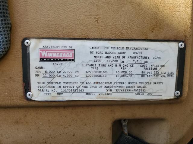 1998 Winnebago 1998 Ford F530 Super Duty