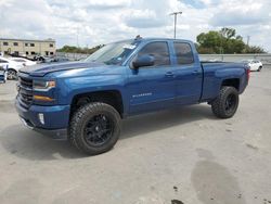 Chevrolet Silverado k1500 lt salvage cars for sale: 2018 Chevrolet Silverado K1500 LT