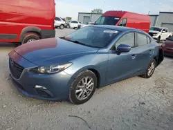 Salvage cars for sale at Kansas City, KS auction: 2014 Mazda 3 Touring