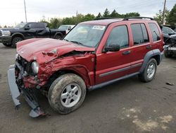 Jeep Liberty salvage cars for sale: 2005 Jeep Liberty Sport