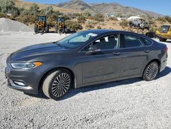 Ford salvage cars for sale: 2018 Ford Fusion TITANIUM/PLATINUM