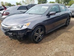 Honda salvage cars for sale: 2016 Honda Accord Sport