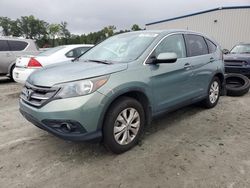 Salvage cars for sale at Spartanburg, SC auction: 2012 Honda CR-V EX