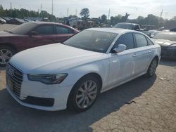 Salvage cars for sale at Bridgeton, MO auction: 2016 Audi A6 Premium Plus