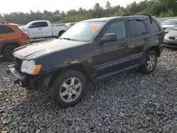 Salvage cars for sale from Copart Windham, ME: 2008 Jeep Grand Cherokee Laredo