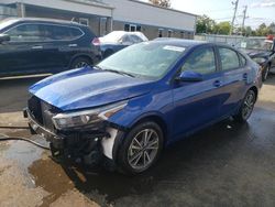 Salvage cars for sale at New Britain, CT auction: 2022 KIA Forte FE