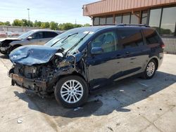 Salvage cars for sale at Fort Wayne, IN auction: 2011 Toyota Sienna XLE