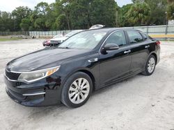 Salvage cars for sale at Fort Pierce, FL auction: 2017 KIA Optima LX