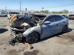 Salvage cars for sale at Colton, CA auction: 2019 Honda Civic EX