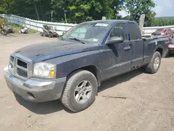 Salvage trucks for sale at Center Rutland, VT auction: 2005 Dodge Dakota SLT