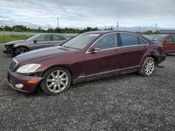 Salvage cars for sale at Ottawa, ON auction: 2007 Mercedes-Benz S 550 4matic