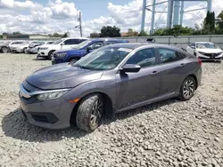 Honda salvage cars for sale: 2016 Honda Civic EX