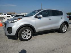 Salvage cars for sale at Grand Prairie, TX auction: 2018 KIA Sportage LX