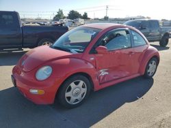 Volkswagen salvage cars for sale: 2001 Volkswagen New Beetle GLS