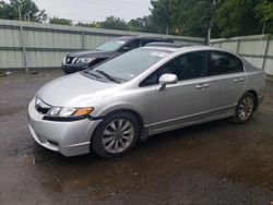 Salvage cars for sale at Shreveport, LA auction: 2010 Honda Civic EXL