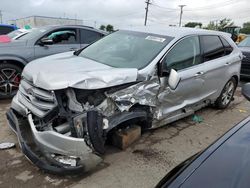 Salvage cars for sale at Chicago Heights, IL auction: 2018 Ford Edge Titanium