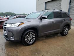 Salvage cars for sale at Memphis, TN auction: 2018 Toyota Highlander SE