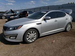 Salvage cars for sale at Greenwood, NE auction: 2015 KIA Optima EX