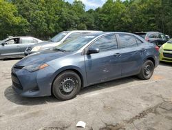 Salvage cars for sale at Austell, GA auction: 2017 Toyota Corolla L