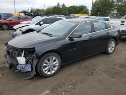 Chevrolet salvage cars for sale: 2020 Chevrolet Malibu LT