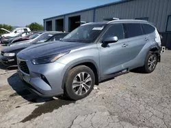 Toyota salvage cars for sale: 2022 Toyota Highlander XLE