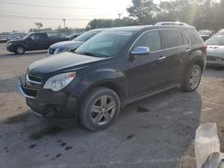 Salvage cars for sale at Lexington, KY auction: 2015 Chevrolet Equinox LTZ