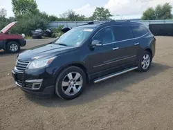 Salvage cars for sale from Copart Columbia Station, OH: 2014 Chevrolet Traverse LTZ