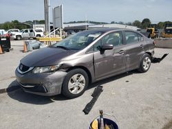 Honda salvage cars for sale: 2014 Honda Civic LX