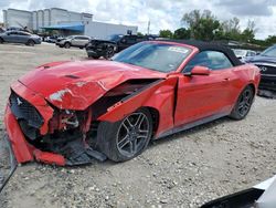 Salvage vehicles for parts for sale at auction: 2020 Ford Mustang