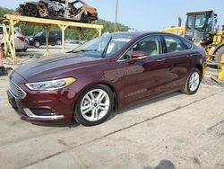 Ford salvage cars for sale: 2018 Ford Fusion SE