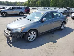 Salvage cars for sale at Glassboro, NJ auction: 2009 Honda Accord EXL