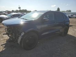 Salvage cars for sale at Davison, MI auction: 2017 Ford Edge Sport