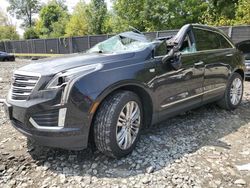 Salvage Cars with No Bids Yet For Sale at auction: 2017 Cadillac XT5 Premium Luxury