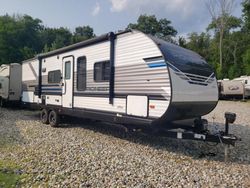 Salvage trucks for sale at West Warren, MA auction: 2021 Heartland Pioneer