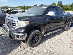 Salvage trucks for sale at Memphis, TN auction: 2014 Toyota Tundra Double Cab SR