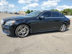 Salvage cars for sale at Moraine, OH auction: 2014 Mercedes-Benz E 550 4matic