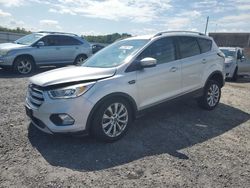 Salvage cars for sale at Fredericksburg, VA auction: 2017 Ford Escape Titanium