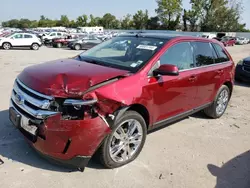 Salvage cars for sale at Bridgeton, MO auction: 2013 Ford Edge Limited