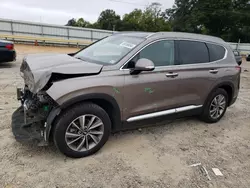 Salvage cars for sale at Chatham, VA auction: 2019 Hyundai Santa FE Limited