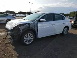 Salvage cars for sale at East Granby, CT auction: 2019 Nissan Sentra S