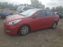 Salvage cars for sale at Baltimore, MD auction: 2016 Hyundai Accent SE