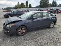 Salvage cars for sale from Copart Graham, WA: 2015 Subaru Impreza Premium