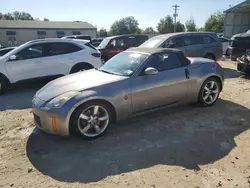 Salvage cars for sale at Midway, FL auction: 2007 Nissan 350Z Roadster