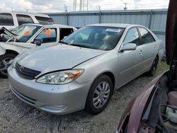 Toyota salvage cars for sale: 2002 Toyota Camry LE