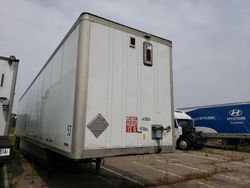 Salvage trucks for sale at Woodhaven, MI auction: 2012 Wabash Trailer