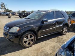 Salvage cars for sale at San Martin, CA auction: 2010 Mercedes-Benz ML 350