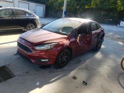 Salvage cars for sale at Hueytown, AL auction: 2017 Ford Focus SEL